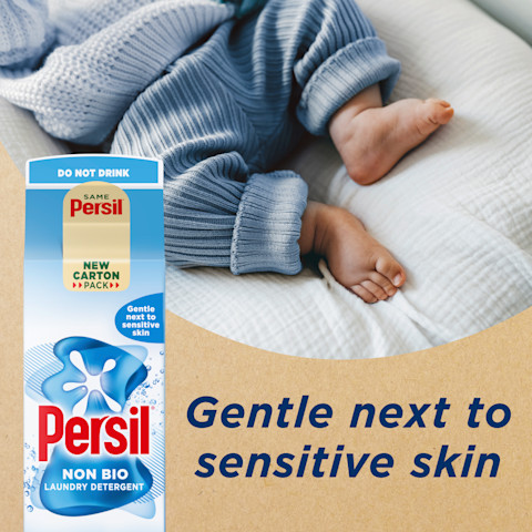 Persil gentle next to sensitive skin