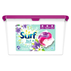 Surf 5 Herbal Extract Detergent Capsules